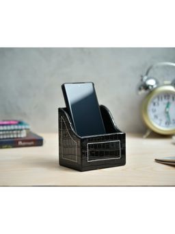 Premsons - Premium Mobile Holder - Stand for Smartphones - Croc - Black