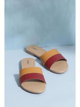 Biba - Plain Mustard Flats