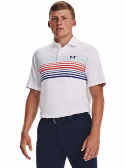 Under Armour - White Playoff Polo T-Shirt 2.0
