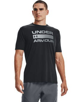 Under Armour - Black Team Issue Wordmark Short Sleeve T-Shirt