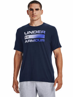 Under Armour - Navy Blue Team Issue Wordmark Short Sleeve T-Shirt