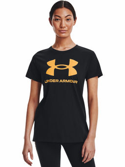 Under Armour - Black Sport Style Graphic Short Sleeve T-Shirt