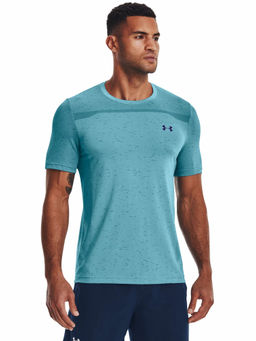 Under Armour - Turquoise Seamless Short Sleeve T-Shirt