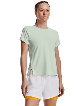 Under Armour - Green Iso-Chill Run Laser Short Sleeve T-Shirt