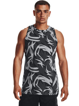 Under Armour - Black Baseline Printed Tank