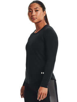 Under Armour - Black Streaker Long Sleeve T-Shirts
