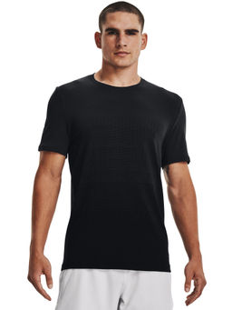 Under Armour - Black Seamless Lux Short Sleeve T-Shirt