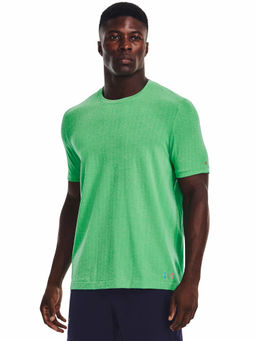 Under Armour - Green Rush Seamless Short Sleeve T-Shirt