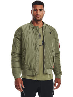 Under Armour - Green Project Rock Insulated Puffer Jacket