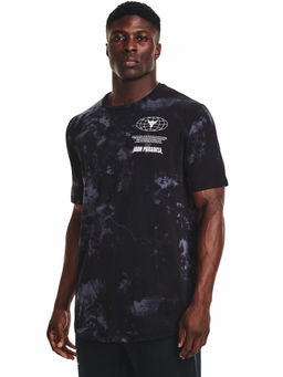 Under Armour - Black Project Rock Ip Statement Short Sleeve T-Shirt