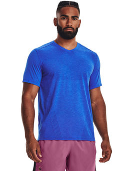 Under Armour - Blue Run Anywhere Breeze Short Sleeve T-Shirt