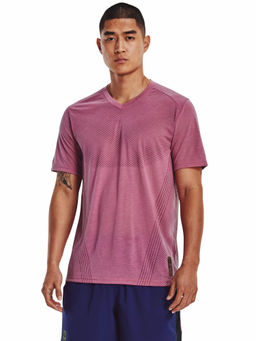 Under Armour - Pink Run Anywhere Breeze Short Sleeve T-Shirt