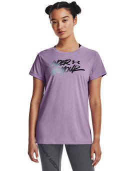 Under Armour - Purple Velocity Gradient Worldmark Short Sleeve T-Shirt