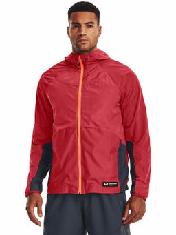 Under Armour - Red Rush Woven Full Zip Jacket