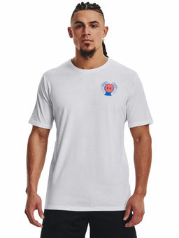Under Armour - White Basketball Can'T Stop Short Sleeve T-Shirt