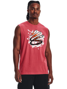 Under Armour - Red Curry Sleeveless Tank