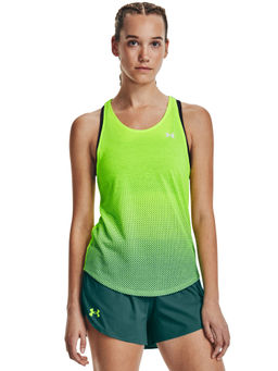 Under Armour - Green Streaker Wind Tank Top