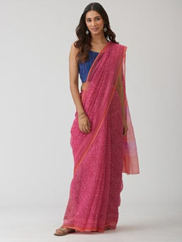 Fabindia - Cotton Silk Kota Printed Sari