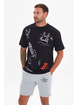Trendyol - Man Black T-Shirt