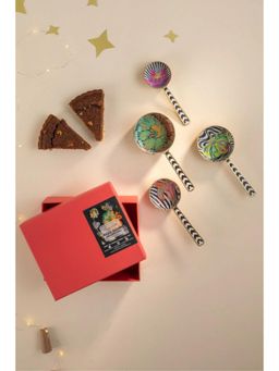 Freedom Tree - Magic Blooms Painted Steel Measuring Cup (Set Of 4)