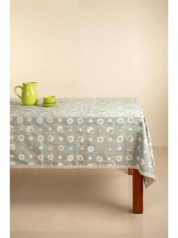 Freedom Tree - Celestial Sky Cotton Lunar Gold Table Cover