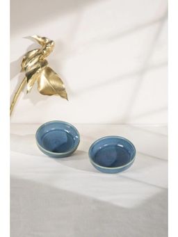 Freedom Tree - Solid Handcrafted Ceramic Round Palette (Set Of 2)