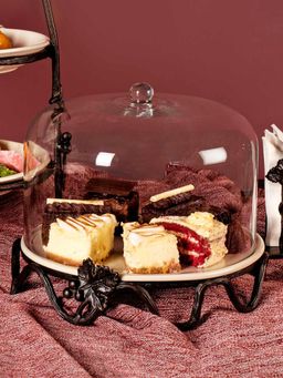 IAAH - Arbor Glass Cloche Cheese Dome