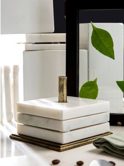 IAAH - White Michel Coaster (Set Of 4)