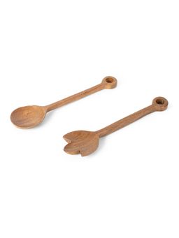 IAAH - Brown Terra Cutlery (Set Of 2)