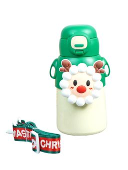 Little Surprise Box - Festive Sheep Christmas Themed Stainless Steel Water Bottle