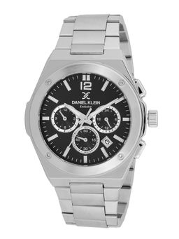 Daniel Klein - old Cata Men Silicon Round Black Dial Watch-DK.1.14010-1 (Medium)