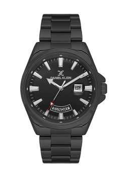 Daniel Klein - old Cata Men Stainless Steel Round Black Dial Watch-DK.6.14037-5 (Medium)