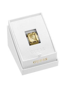 Guess - Mod Heavy Metal Women Stainless Steel Rectangular Gold Dial Watch-GW1079L2 (Medium)