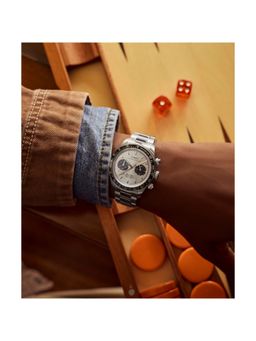 Timex - Waterbury Men Stainless Steel Round Blue Dial Watch-TW2Y70500UJ (Medium)