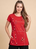 Red color option, Currently selected