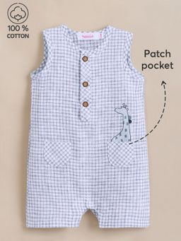 Hopscotch - Whimsical Giraffe Guide Cotton Bodysuit