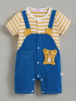 Hopscotch - Sunny Stripes Safari Romper