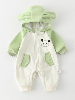 Hopscotch - Colorblock Panda Bodysuit