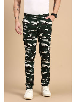 Classic Polo - Men Camouflage Slim Fit All Over Print Cargo Trouser