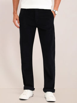 U.S. POLO ASSN. - Solid Black Cotton Trouser