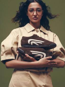 CHK - Unisex Brown Sneakers