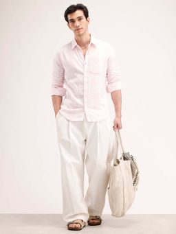 WROGN - Slim Fit Checkered Shirt - Pink