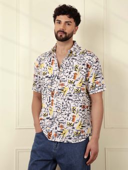 WROGN - Printed Light Weight Aop Shirt - Multi-Color