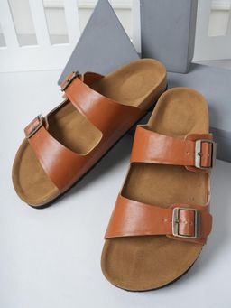 MOZAFIA - Everyday Men's Flat Sandals Tan