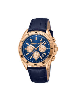 Roberto Cavalli - Dark Blue Dial Analogue Men Watch-RC5G099L0035 (Large)