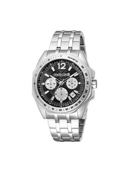 Roberto Cavalli - Black Dial Chronograph Analogue Men Watch-RC5G100M0065 (Large)