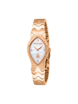 Roberto Cavalli - White Dial Analogue Women Watch-RC5L092M0045 (Medium)
