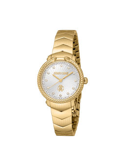 Roberto Cavalli - Silver Dial Analogue Women Watch-RC5L095M0025 (Medium)