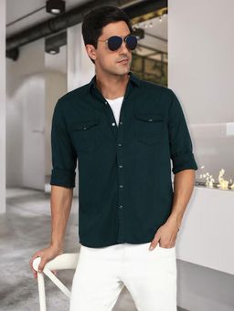 KUONS AVENUE - Men Denim Casual Shirt