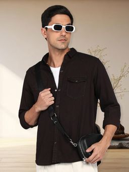 KUONS AVENUE - Men Denim Casual Shirt